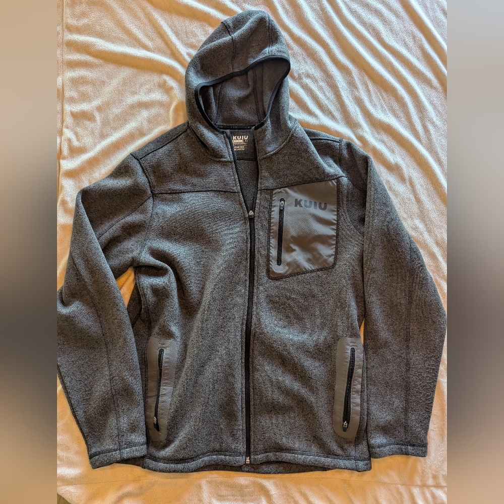 KUIU Gray Hooded Jacket